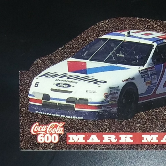 1995 FINISH LINE COCA COLA 600 DIE CUTS 5 NASCAR T - Picture 5 of 12